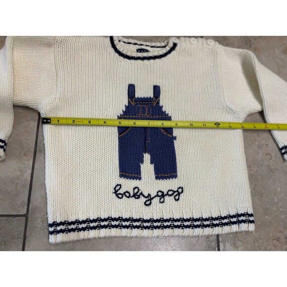 Baby Gap Knit Sweater with Overalls Design - Picture 8 of 8
